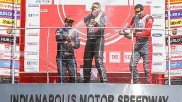 MILLER SURVIVES LATE RACE RESTART FOR FIRST TRANS AM TA2 WIN OF THE SEASON